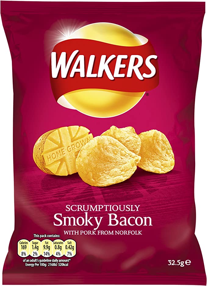 Walkers Smoky Bacon Le Shack à Snack
