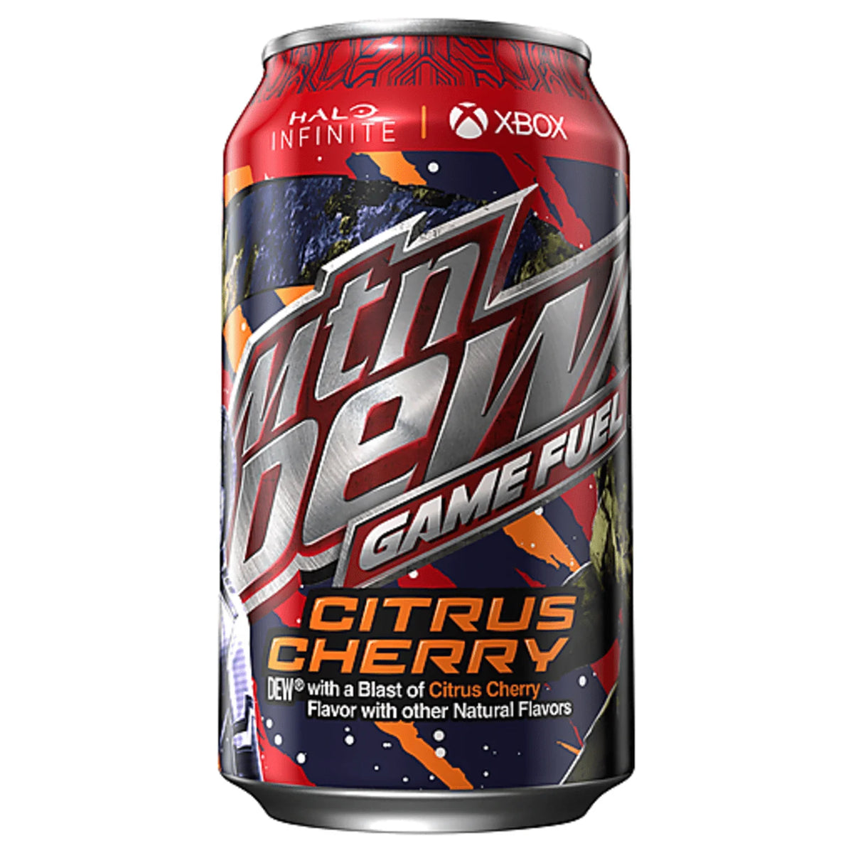 Mtn dew game fuel citrus cherry halo infinite Le Shack à Snack