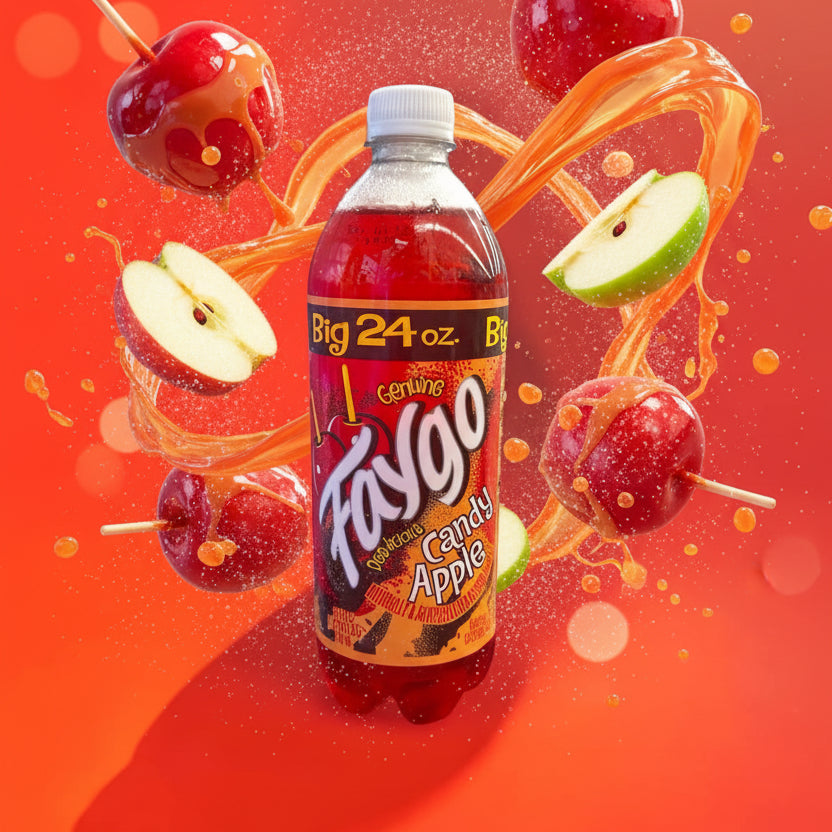 Faygo candy apple Le Shack à Snack