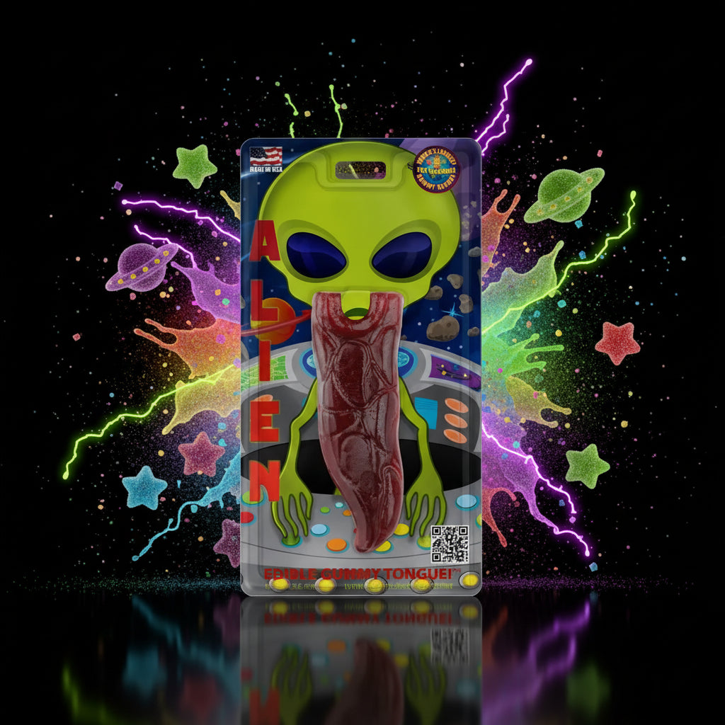 Gummy alien tongue – Le Shack à Snack