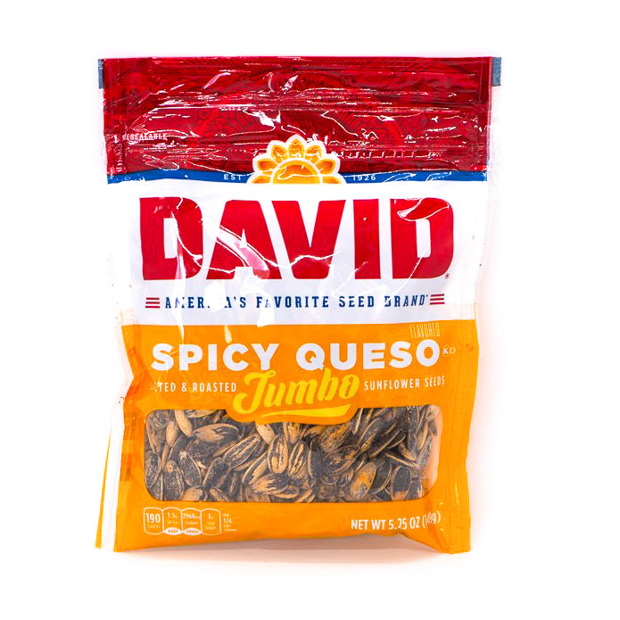 David Spicy Queso Sunflower Seeds Le Shack à Snack