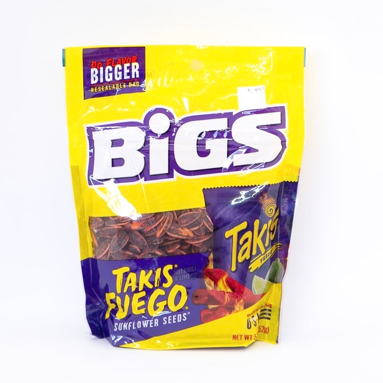 BIGS Takis Fuego Sunflower Seeds Le Shack à Snack
