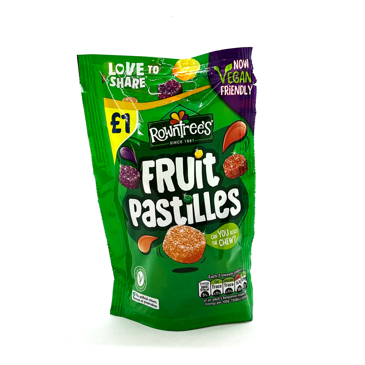 Rowntrees Fruit Pastilles – Le Shack à Snack