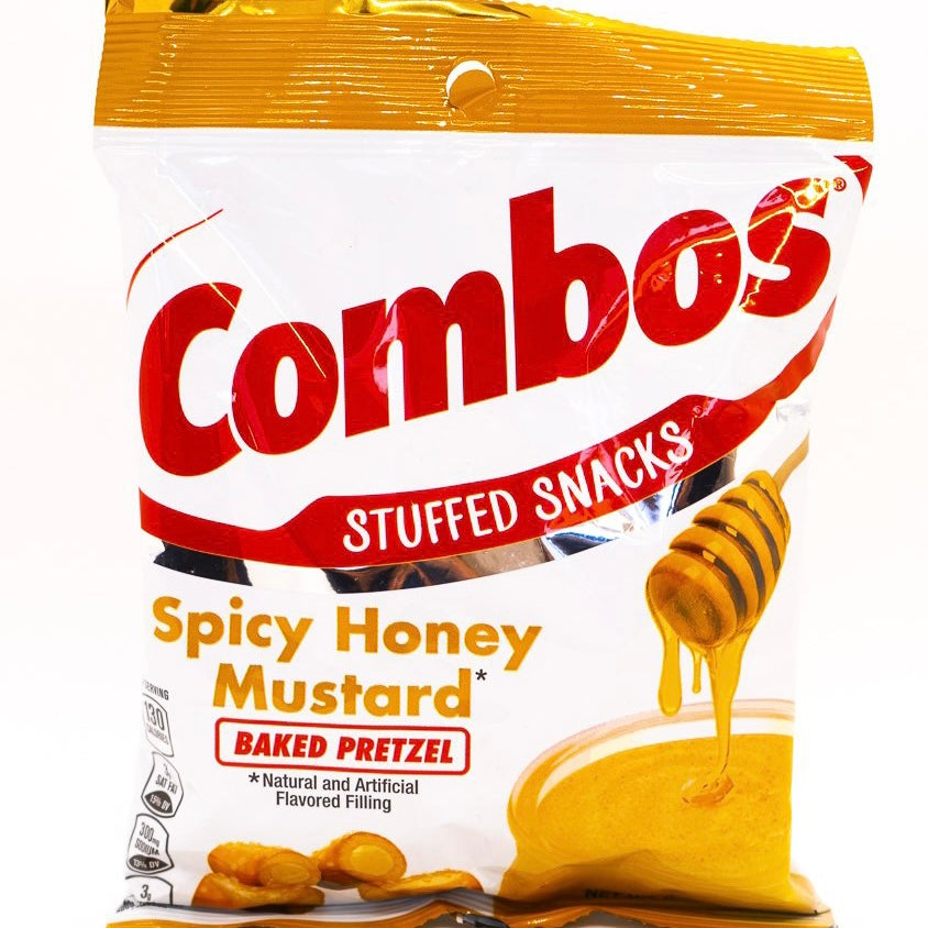 Combos Stuffed Snacks Spicy Honey Mustard Le Shack à Snack