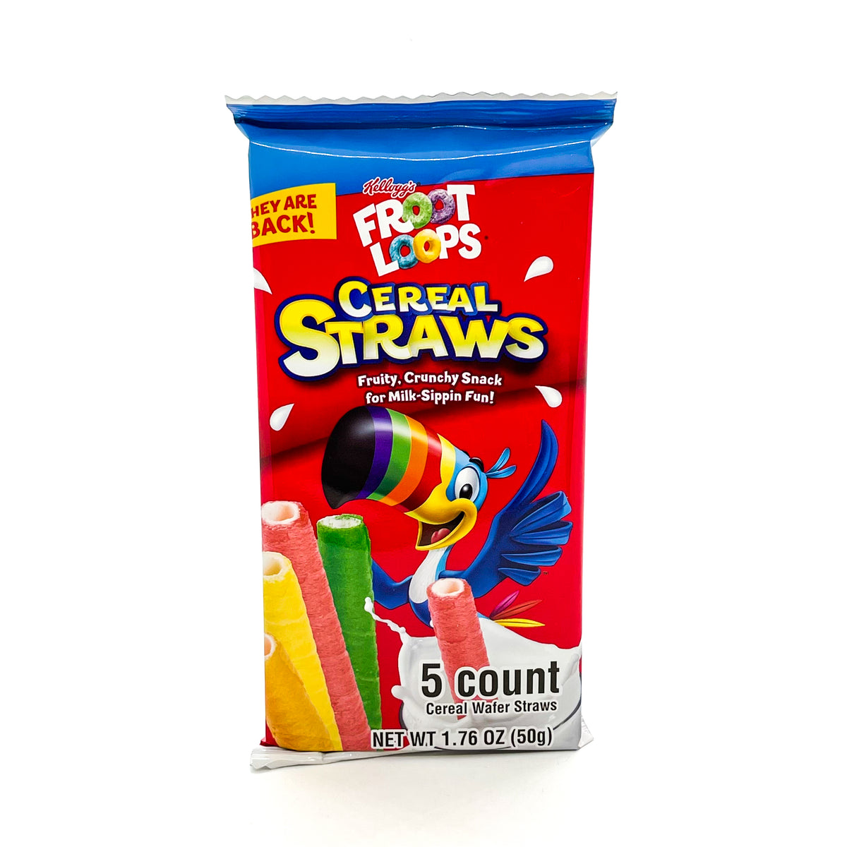 Froot Loops Cereal Straws 5 Count Le Shack à Snack