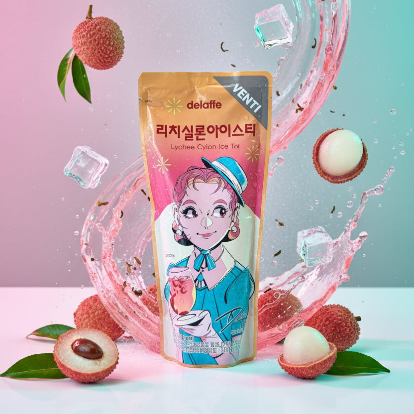 Delaffe lychee cylon ice tea – Le Shack à Snack