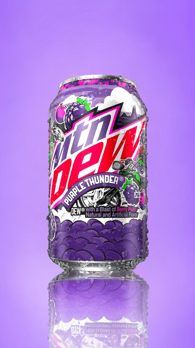 Mtn dew purple thunder – Le Shack à Snack