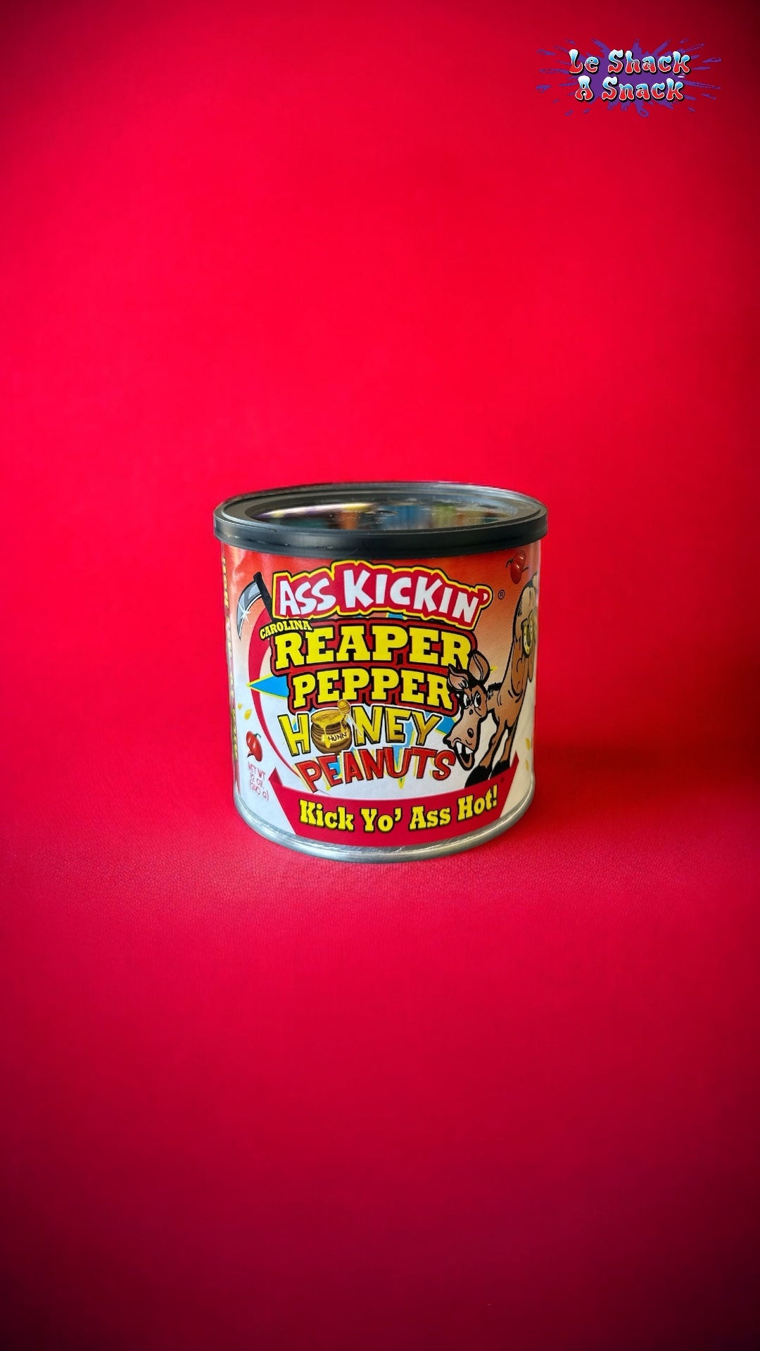 ass kickin Carolina reaper honey peanuts