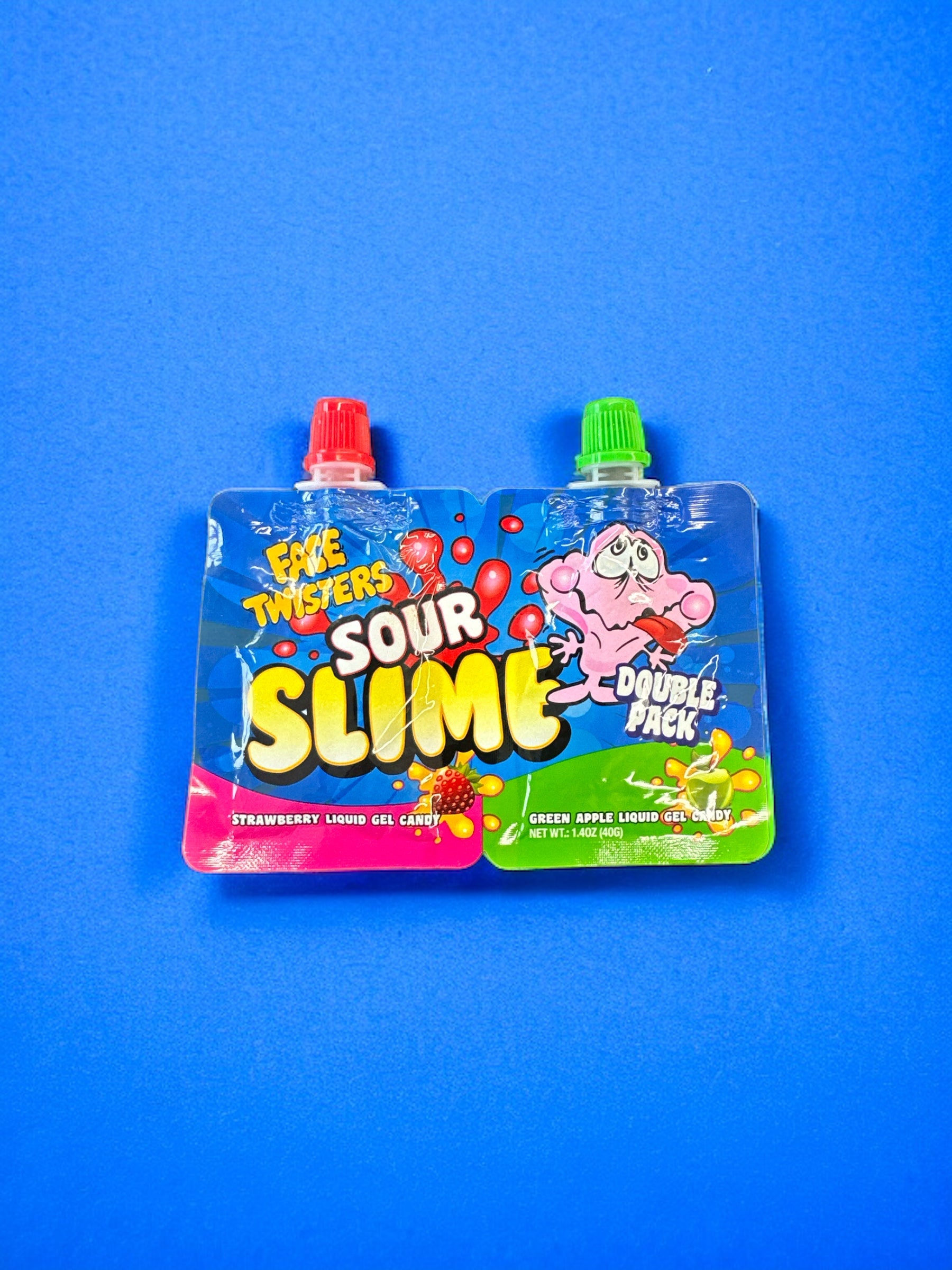 Face twisters sour slime