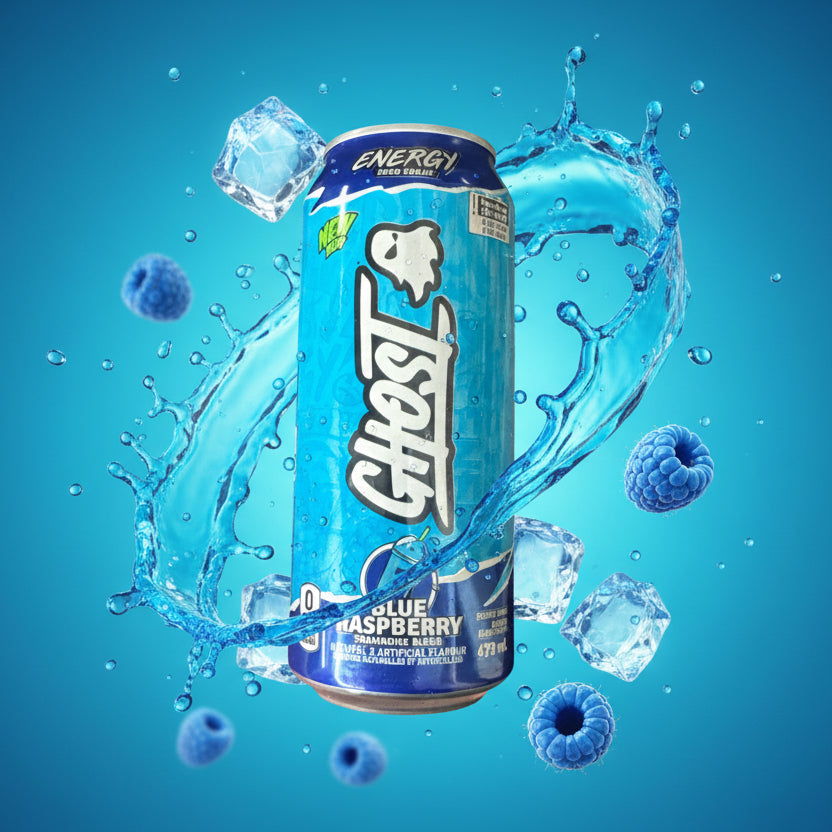 Blue Raspberyy Monster Ghost Energy Blue Raspberry – Le Shack à Snack
