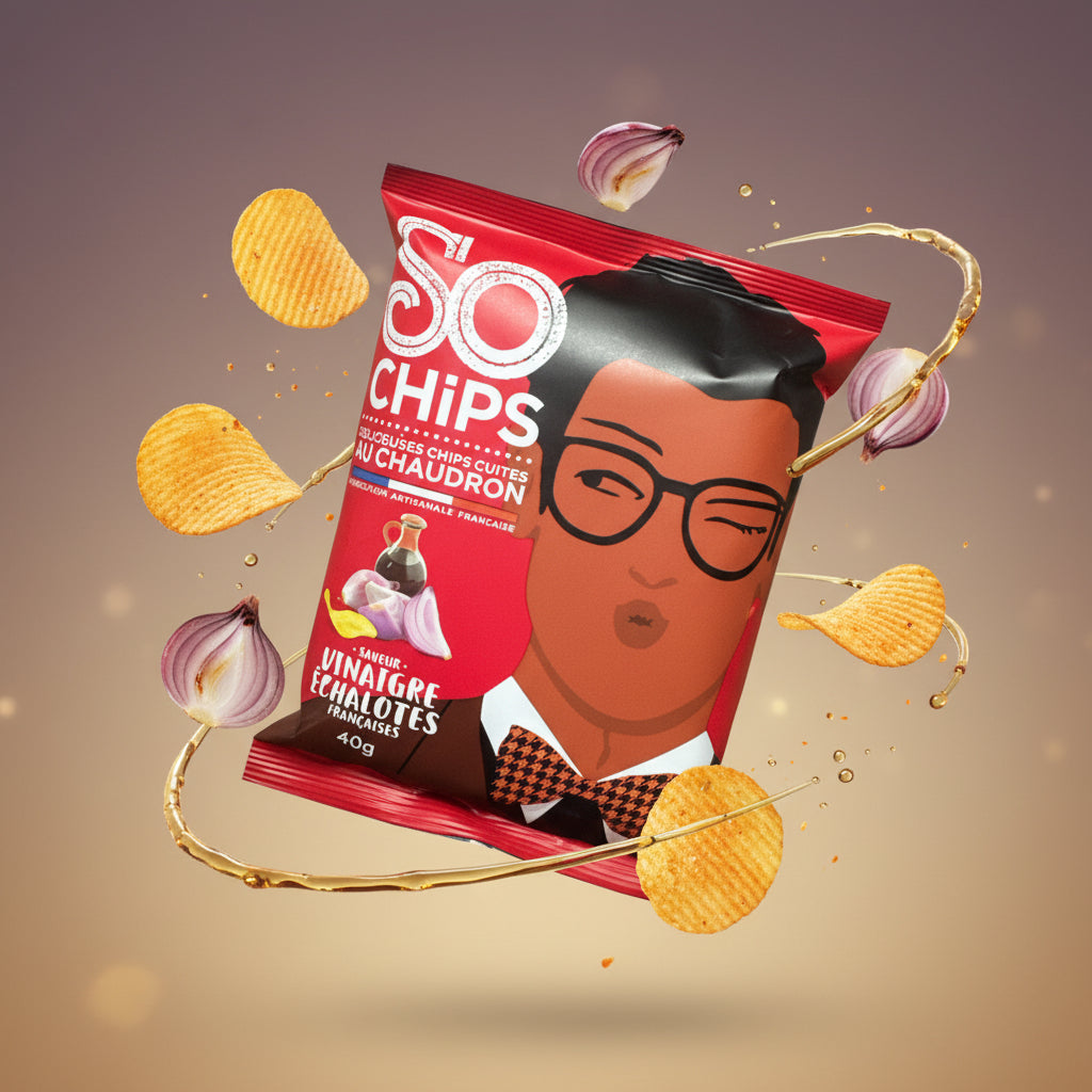 So Chips Saveur Vinaigre et Échalotes francaises – Le Shack à Snack