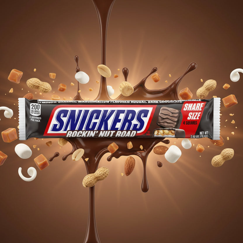 Snickers Cube Snickers rockin’ nut road 4 cube – Le Shack à Snack