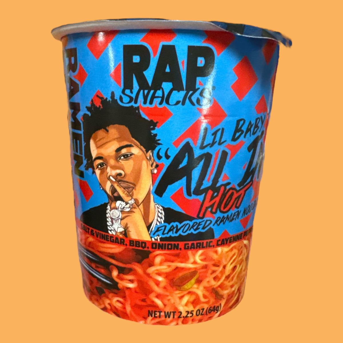 Rap Snacks Lil Baby All In Spicy Ramen – Le Shack à Snack