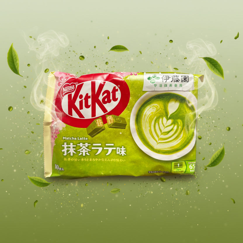 KitKat Matcha Latte – Le Shack à Snack