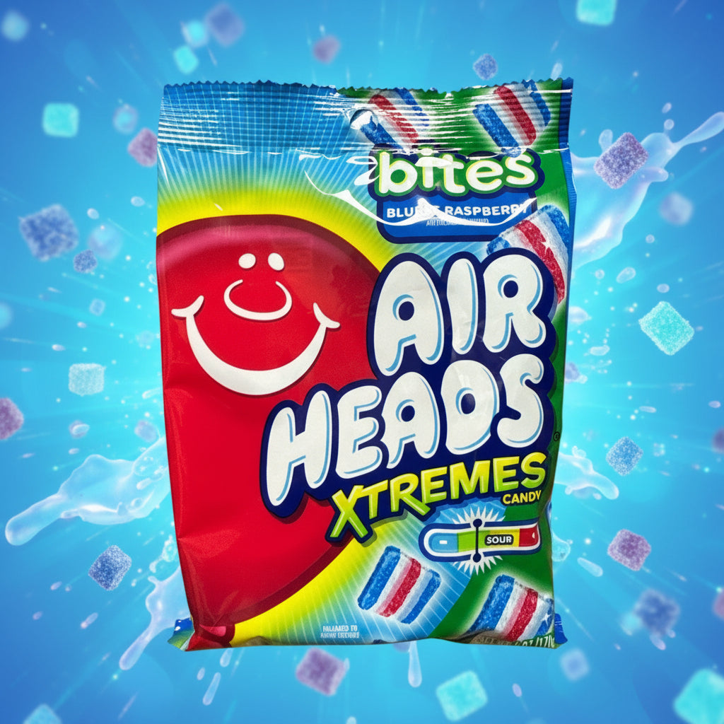 Airheads extreme bites blue raspberry – Le Shack à Snack