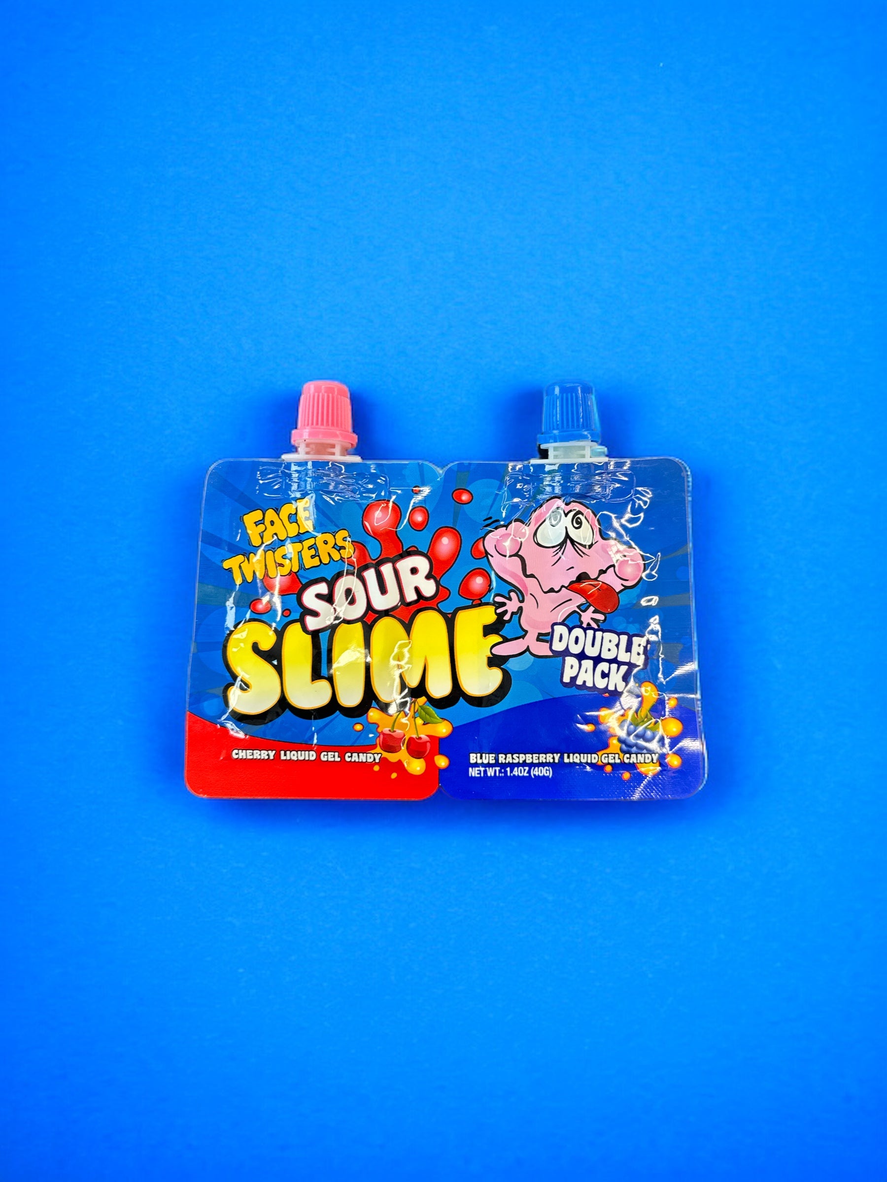 Face twisters sour slime