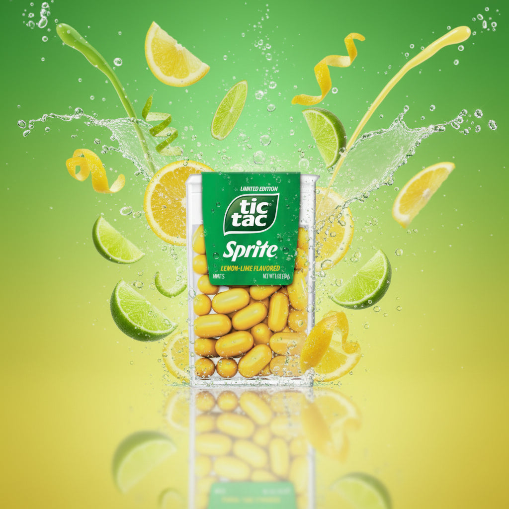 Tic tac sprite – Le Shack à Snack
