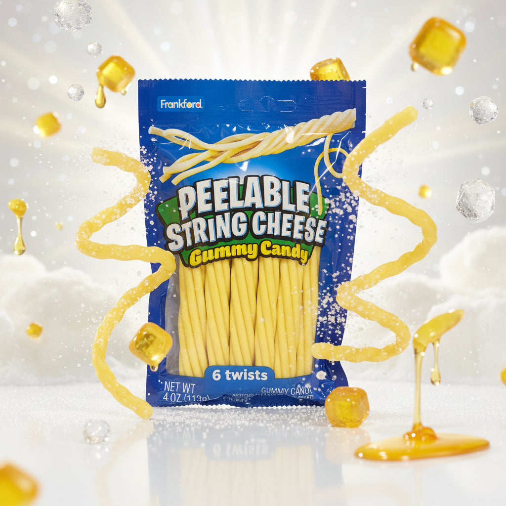 Pate String Peelable String Cheese Gummy – Le Shack à Snack