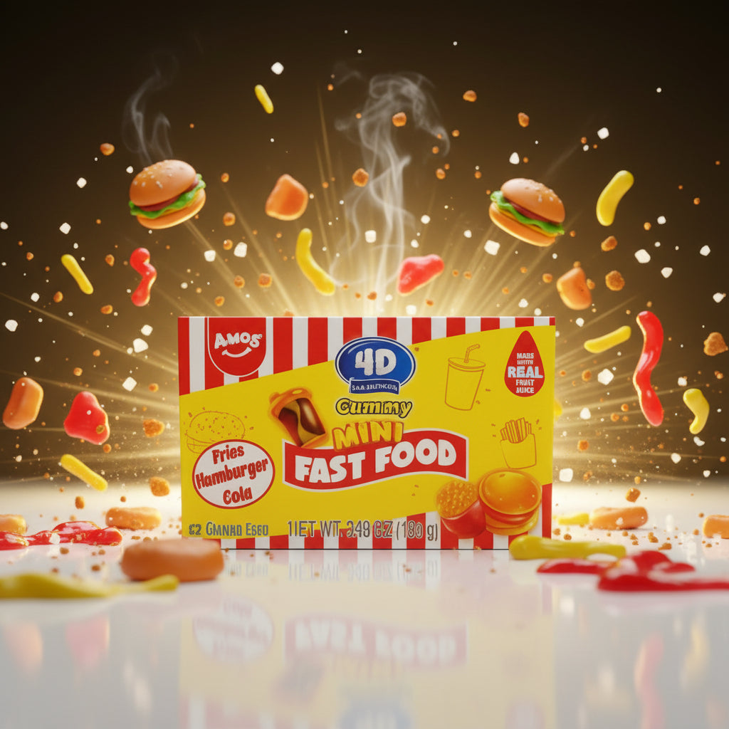 4D Gummy Mini Fast Food – Le Shack à Snack