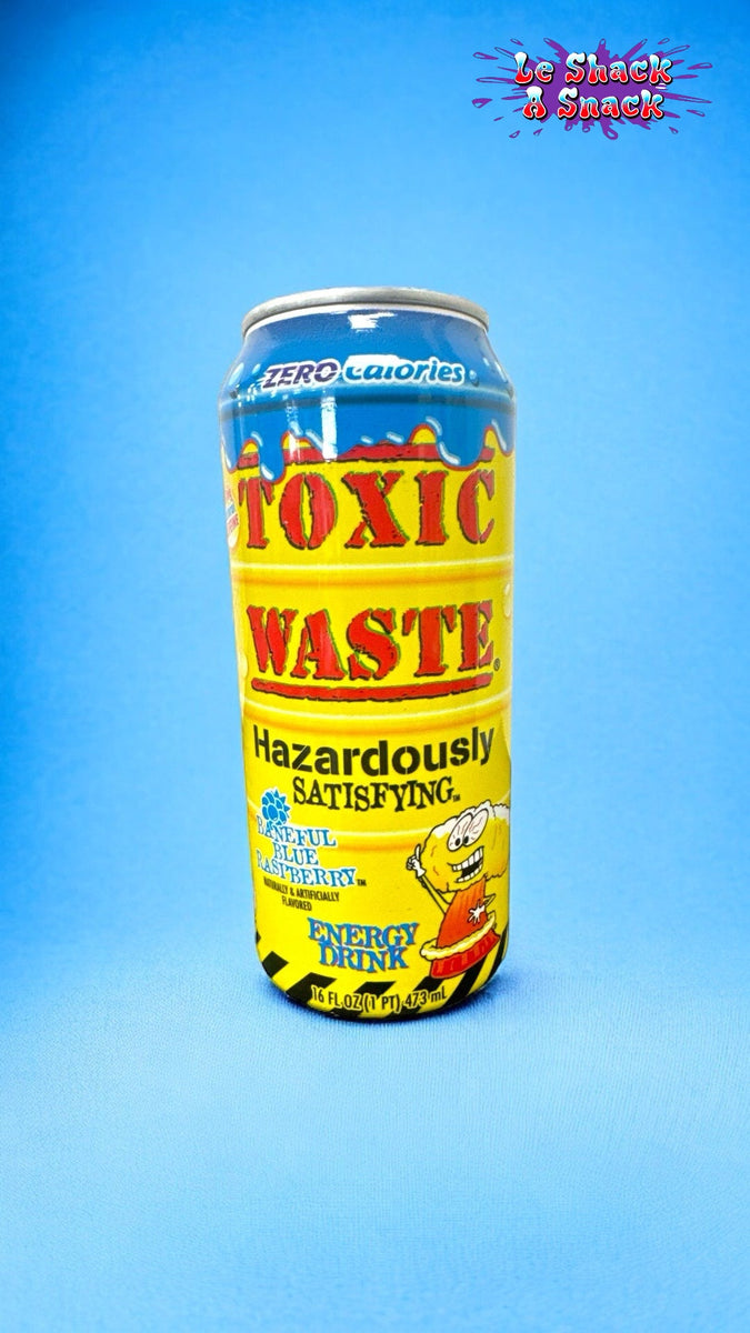 Toxic waste energy blue raspberry – Le Shack à Snack