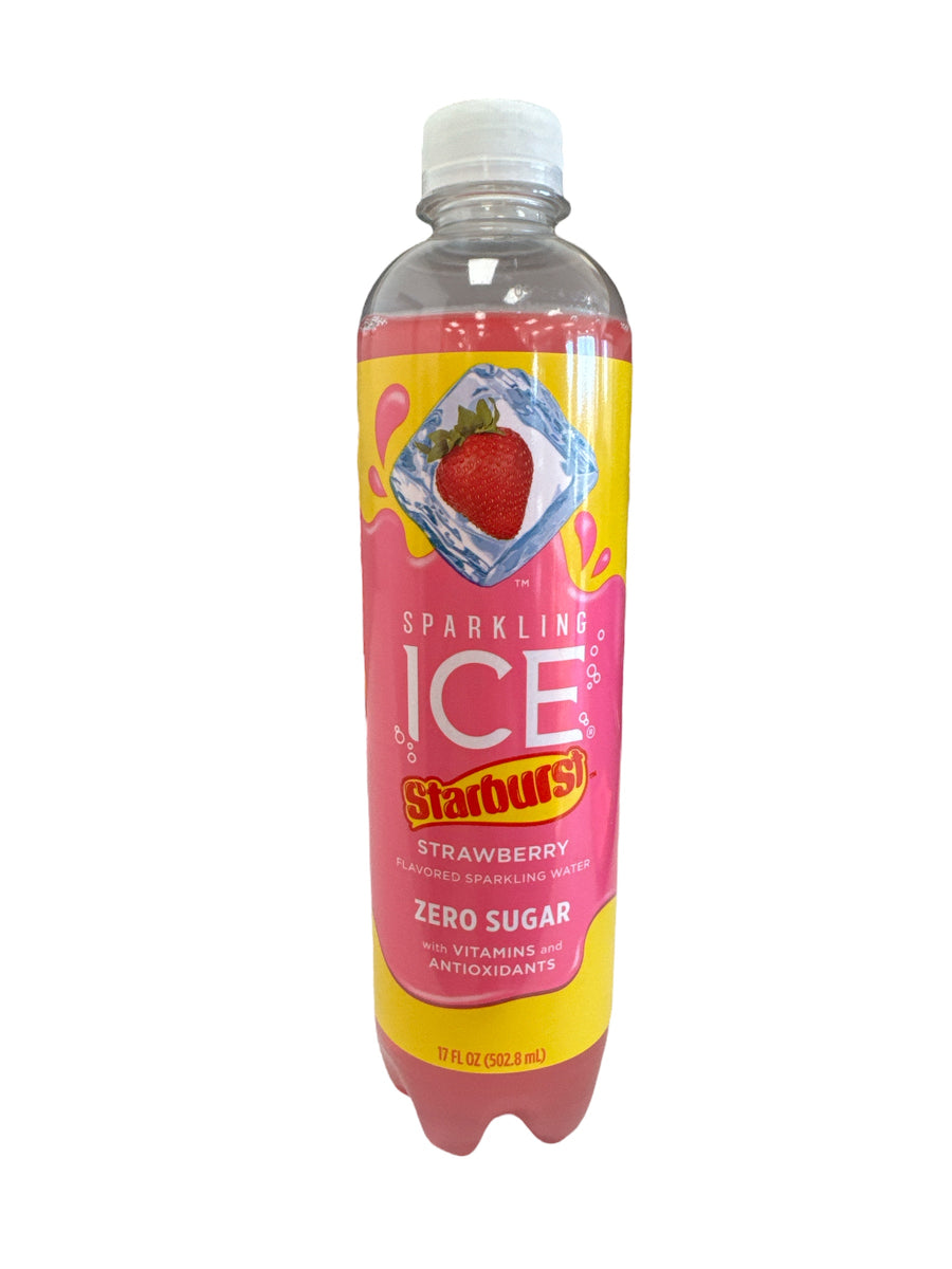 Sparkling Ice Starburst Strawberry – Le Shack à Snack