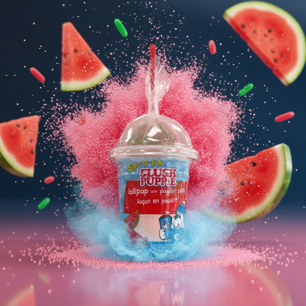 Slush puppie dip-n-lik – Le Shack à Snack