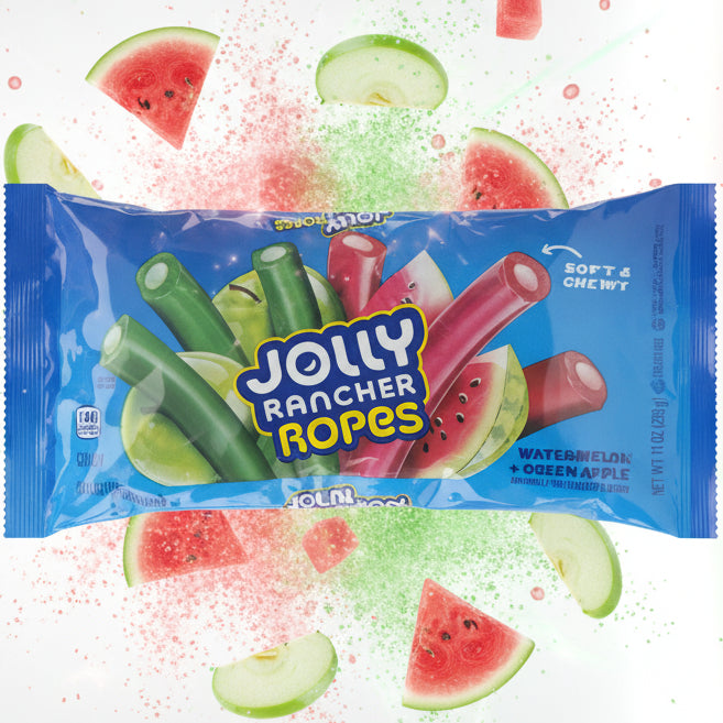 Jolly Rancher ropes (watermelon/ green apple) – Le Shack à Snack