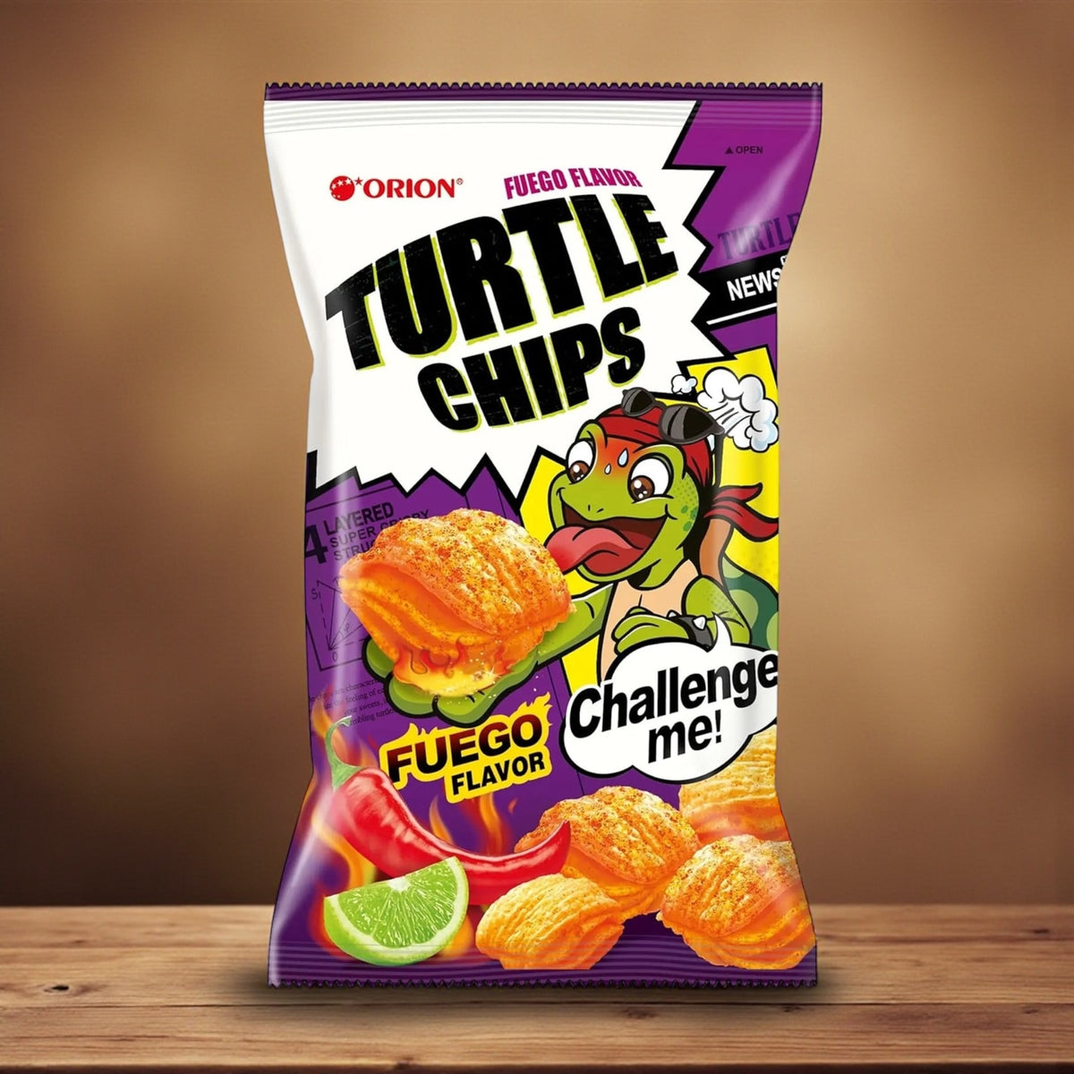 Turtle chips fuego – Le Shack à Snack