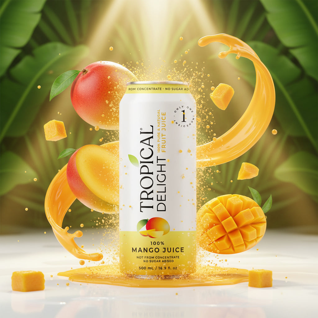 Touchdown Juice Tropical Delight Mango Juice – Le Shack à Snack