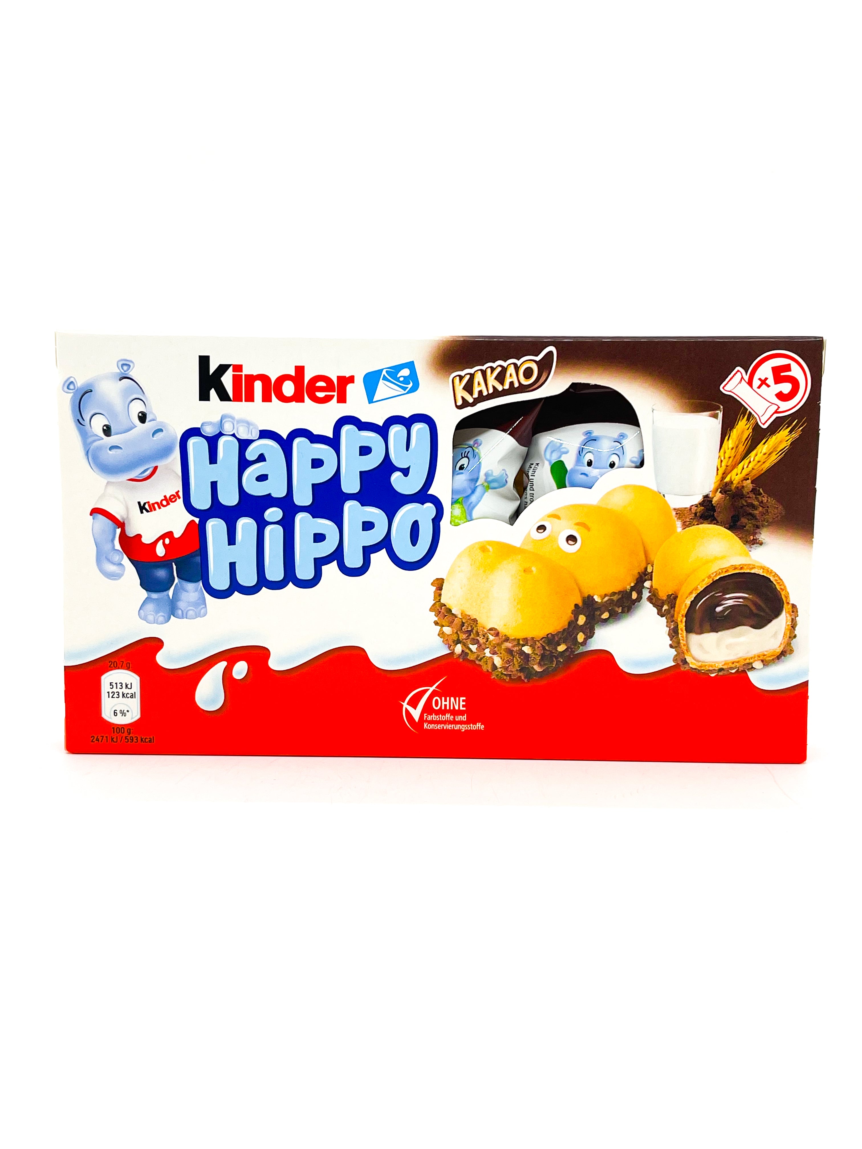 Kinder Happy Hippo 5x