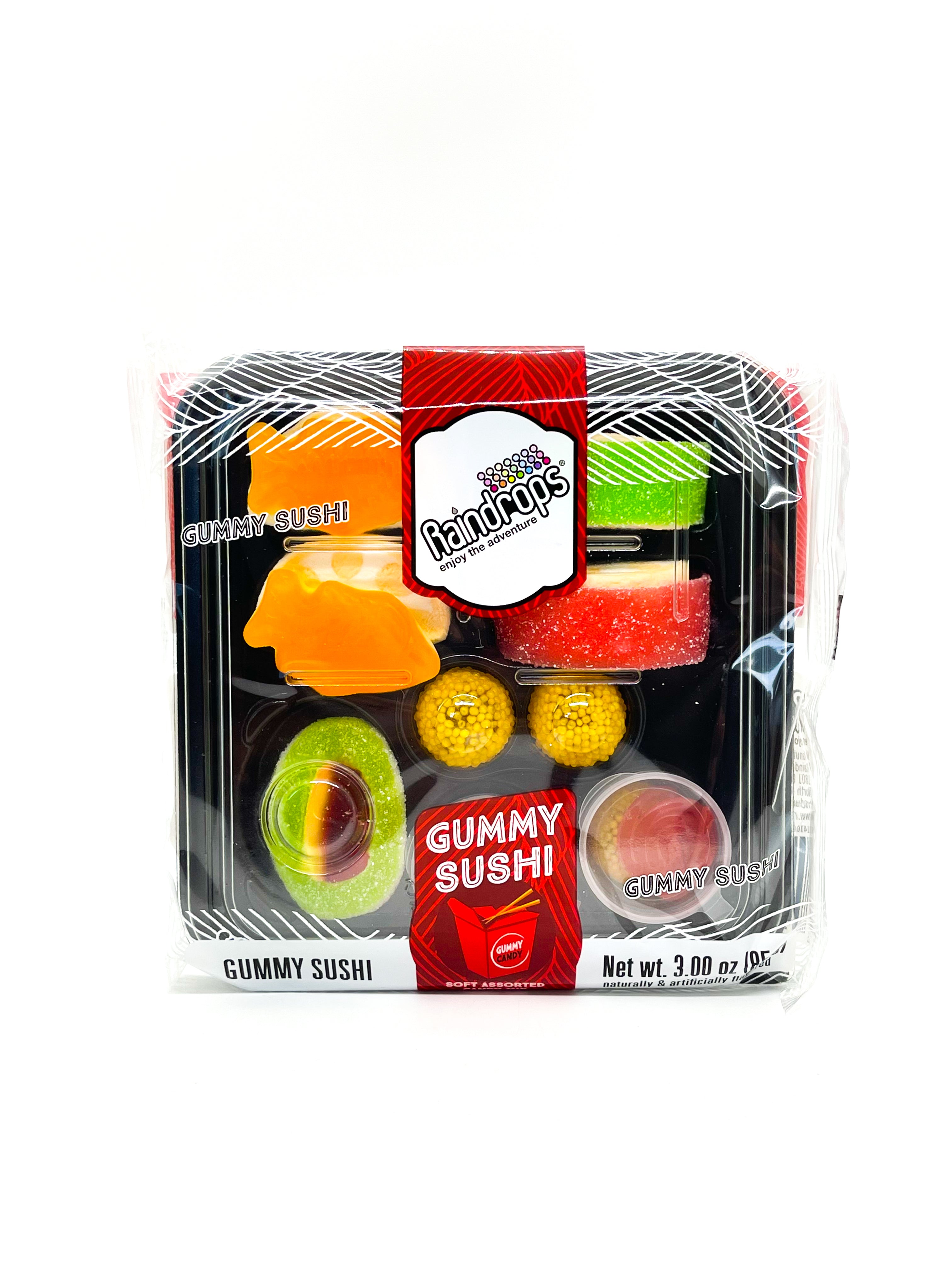 Sushi en bonbons Raindrops – Le Shack à Snack