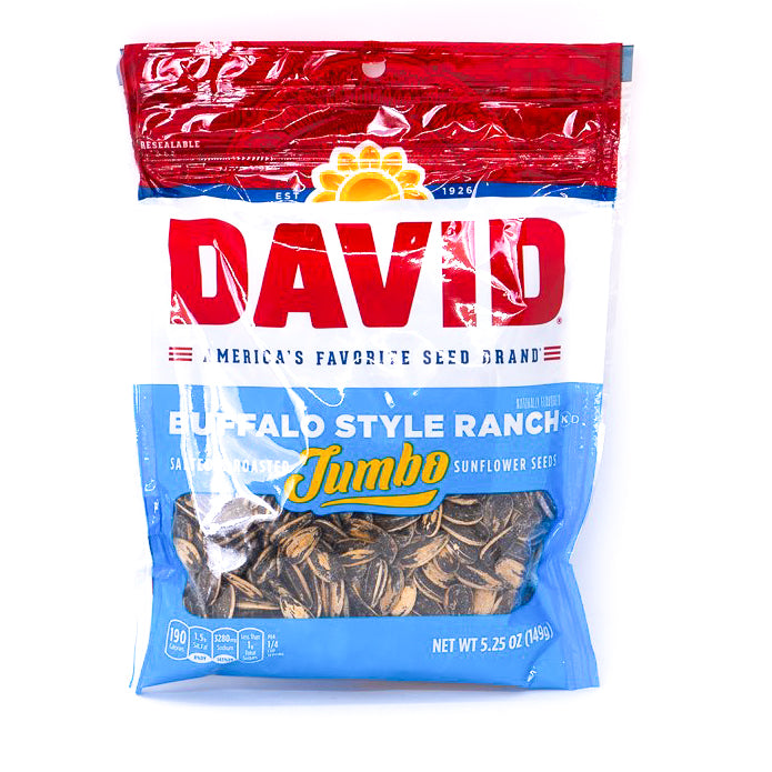 David Buffalo Style Ranch Sunflower Seeds – Le Shack à Snack